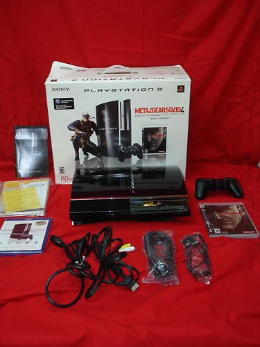 80gb metal gear solid ps3