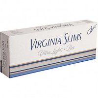 Virginia Slims Ultra Lights Box cigarettes 10 cartons