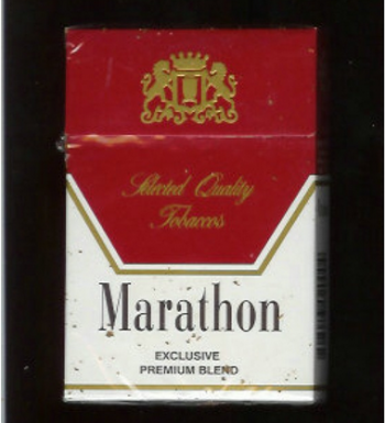 Marathon Exclusive Premium Blend hard box cigs 10 cartons