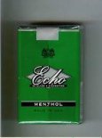 Echo Menthol 100’s Soft box cigarettes 10 cartons