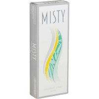 Misty Menthol Silver Slim 100 Box cigarettes 10 cartons