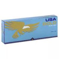 USA Gold Blue 100s Soft box cigarettes 10 cartons