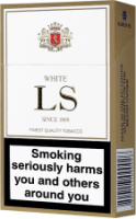 LS white king size Cigarettes 10 cartons