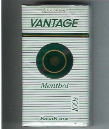 Vantage Menthol 100s Fresh Flavor Cigarettes 10 cartons