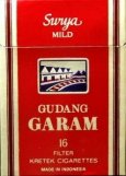 Gudang Garam Surya Mild cigarettes 10 cartons