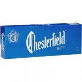 Chesterfield Blue Pack 100’s Box cigarettes 10 cartons